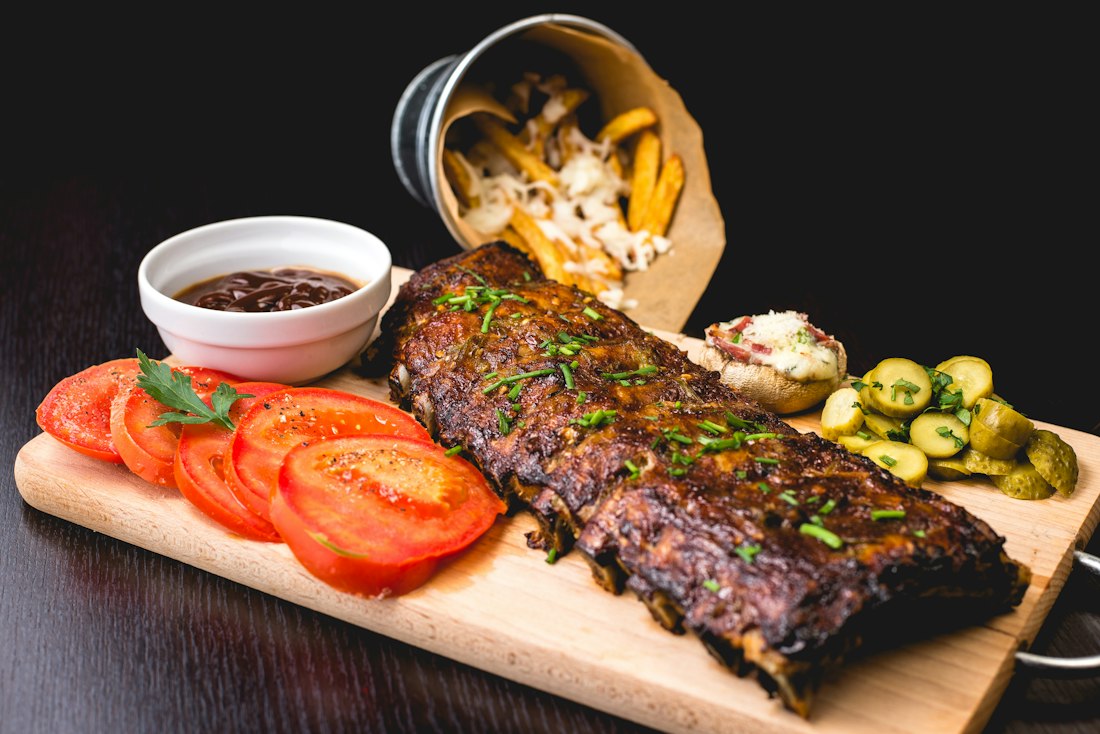 Smoked beef ribs