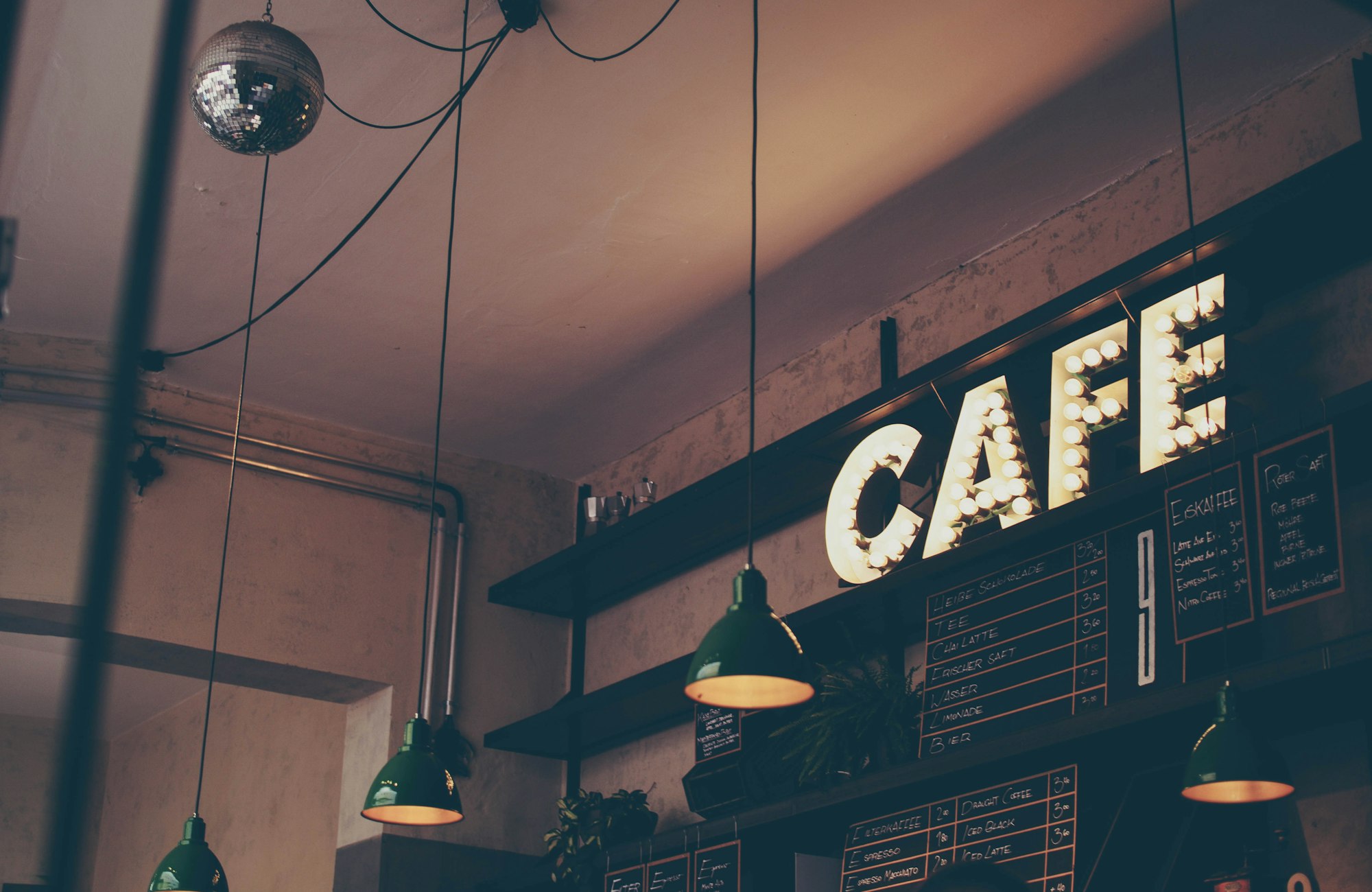Café interior